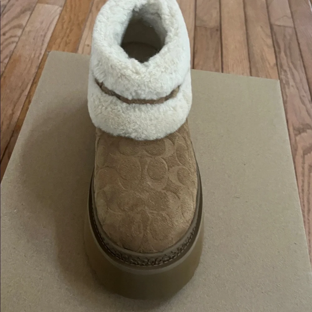 COACH Women's Christina Pull-On Booties